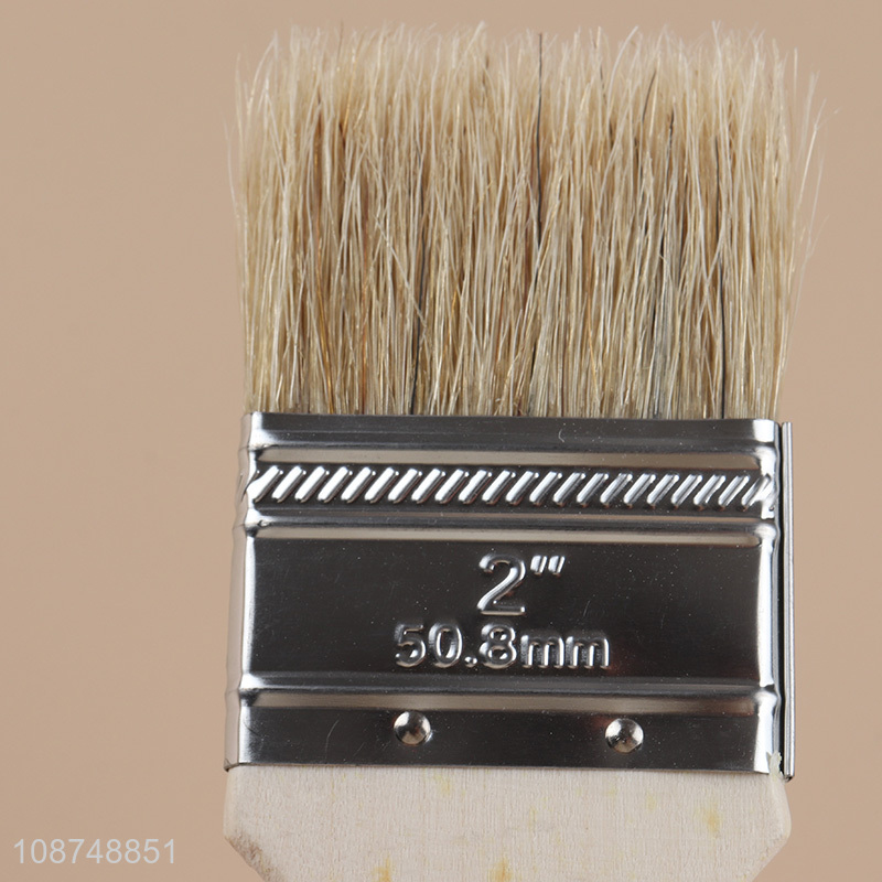 Factory direct sale multi-purpose paint brush with wooden handle