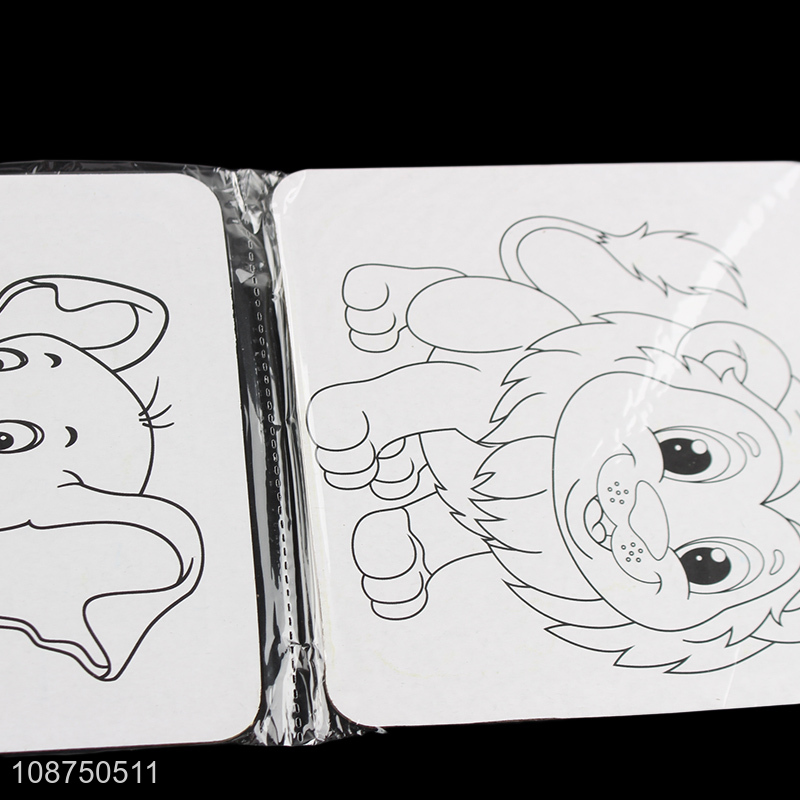 China Factory DIY Painting Jungle Animal Jigsaw Puzzle Toy