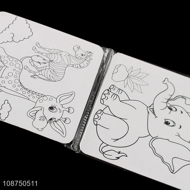 China Factory DIY Painting Jungle Animal Jigsaw Puzzle Toy