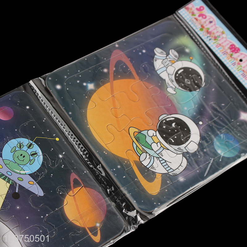 Hot Selling DIY Coloring Space Themed Jigsaw Puzzle Toy