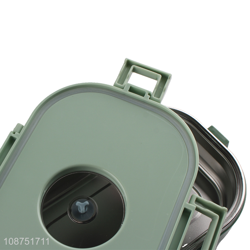 New product portable stainless steel thermal bento lunch box for student