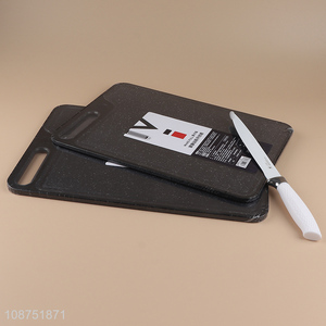 Online wholesale food grade plastic vegetables fruits cutting board