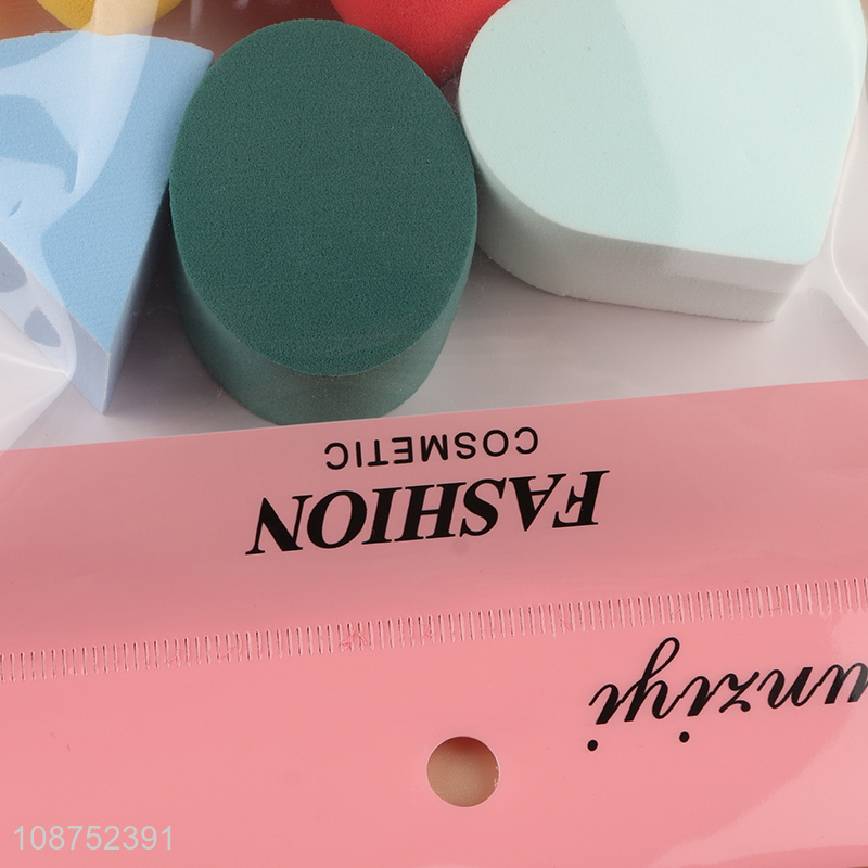 Hot products multicolor soft skin-friendly cosmetic puff makeup sponge