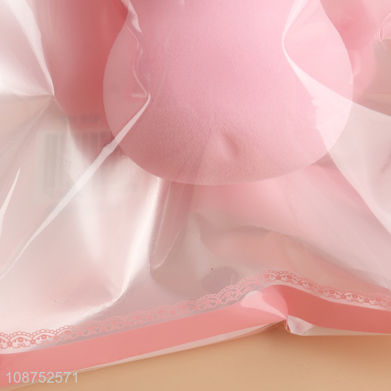 Top quality pink washable soft beauty blender makeup sponge