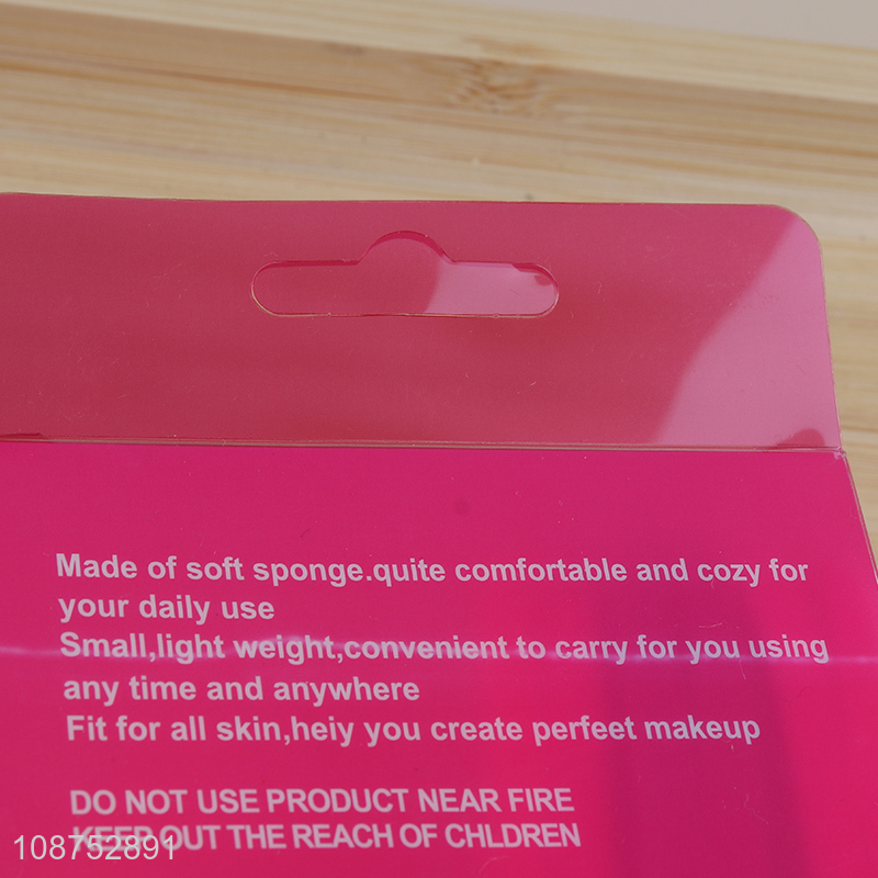 Top selling women makeup tool beauty egg makeup puff set