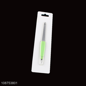 Hot selling double-headed nail supplies nail file for girls