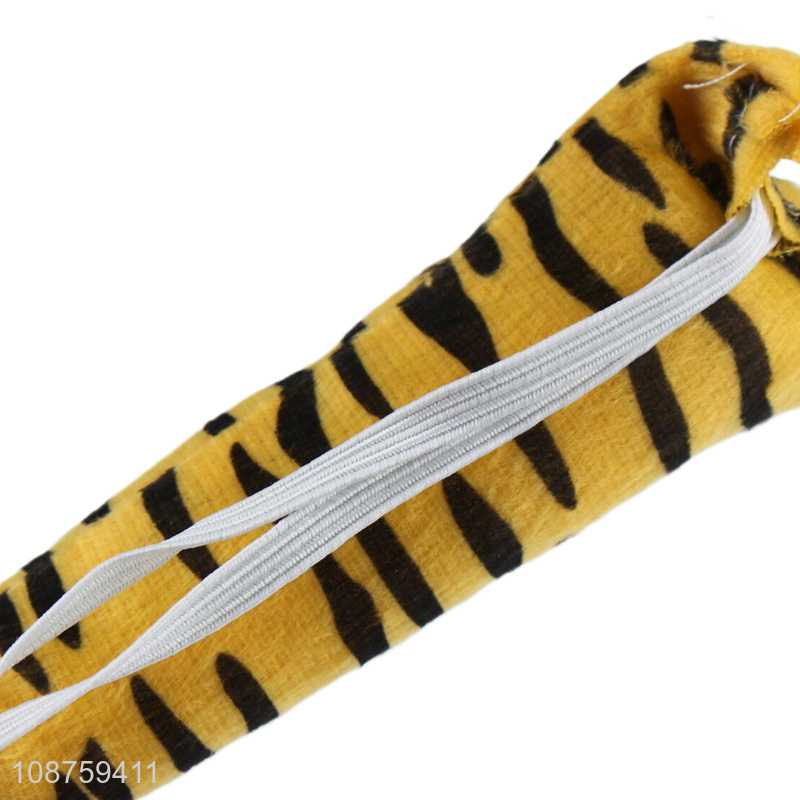 Online wholesale Halloween tiger cosplay headband tail bow tie set costume set