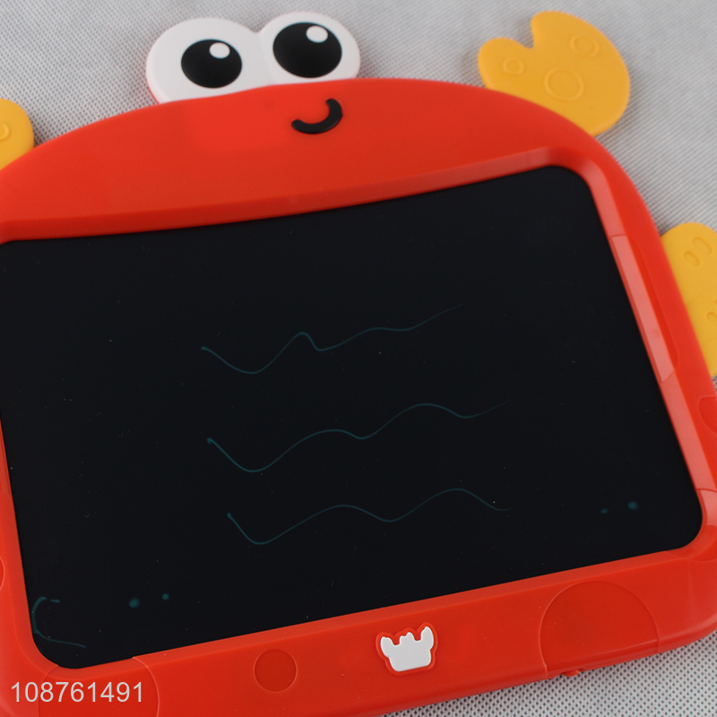 Popular products cartoon crab tablet writing painting board