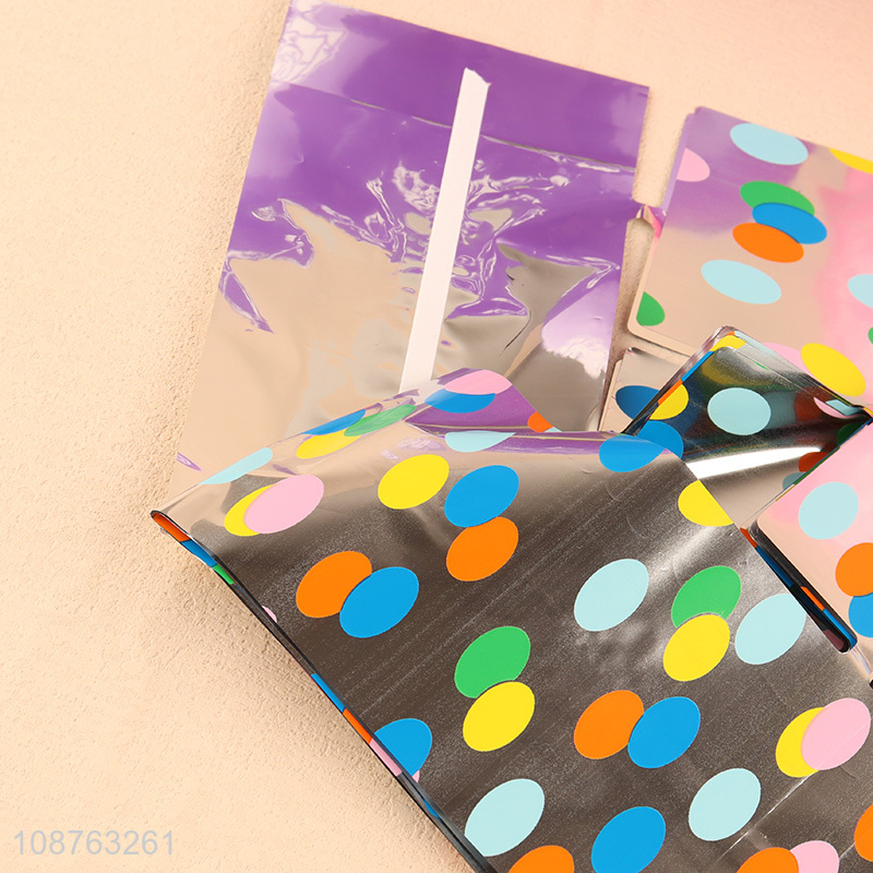 Latest design square foil fringe curtain for party decoration