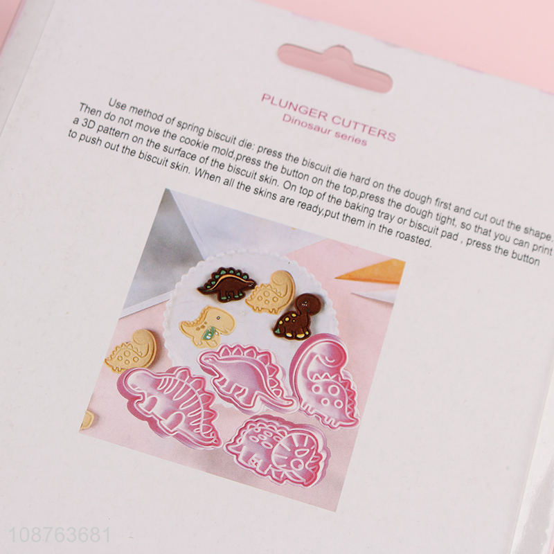 China supplier non-stick dinosaur shaped cake mould cookies mold