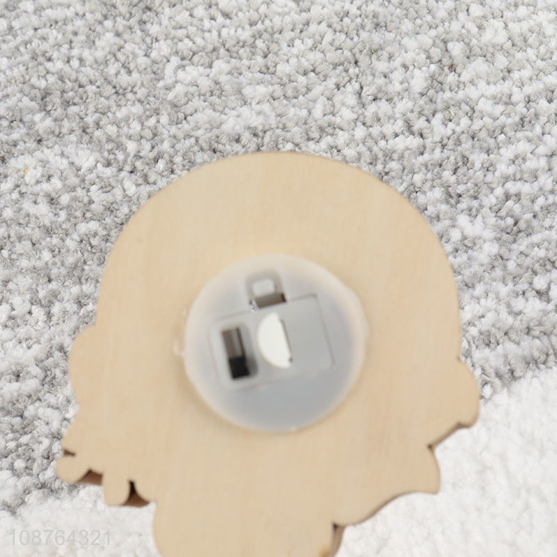 Factory supply led Christmas elk hanging ornaments