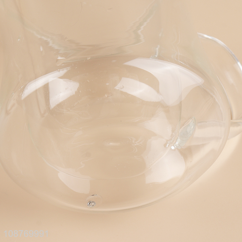 Top quality double-wall glass water cup