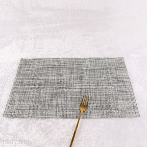 Good quality rectangular woven dining table mat