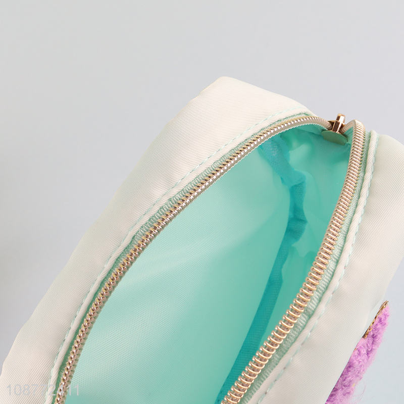 Hot selling small cute cosmetic bag makeup pouch