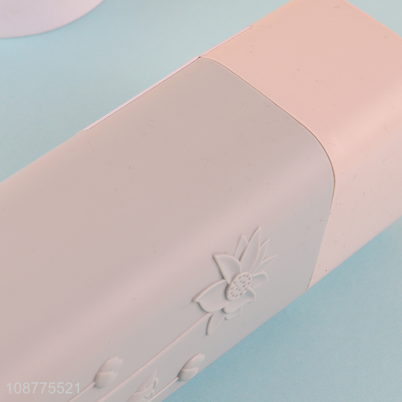 High quality portable travel toothbrush case holder