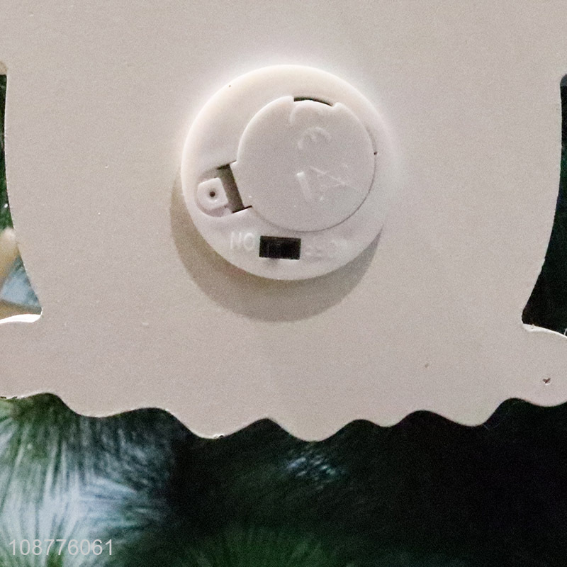 Yiwu market house shaped christmas hanging ornaments