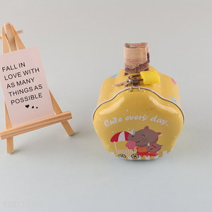 New product metal saving pot money box for kids