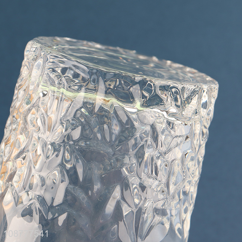 Hot selling clear glass water cup crystal wine glasses