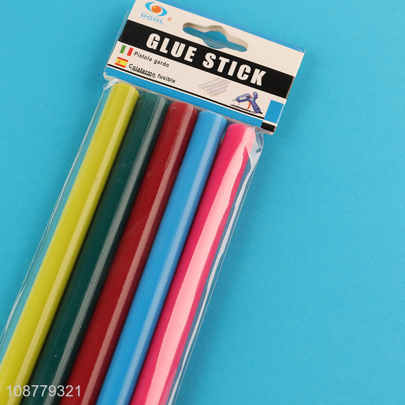 China imports 5 pieces clear hot melt glue sticks
