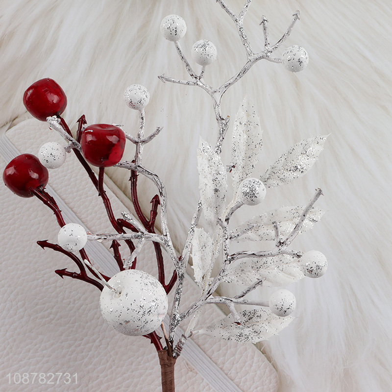 New arrival artificial Christmas picks with berries