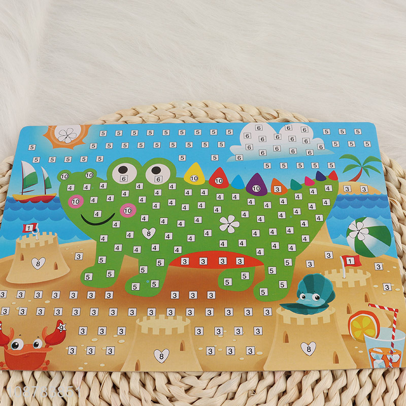 Online Wholesale DIY Mosaic Sticker Art Kit for Boys Girls