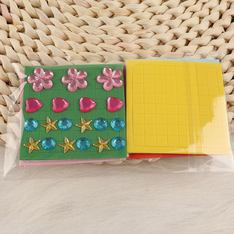 Good Quality Kids Mosaic Sticker Art Kit Sticky Art Craft