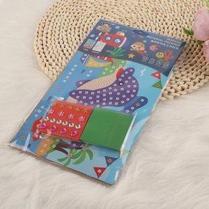 Hot Selling Kids Mosaic Sticker Art Kit Sticky Art Craft