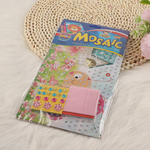 New Product Kids Mosaic Sticker Art Kit Sticky Art Craft