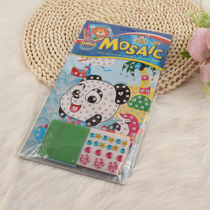 New Arrival Kids Mosaic Sticker Art Kit Sticky Art Craft