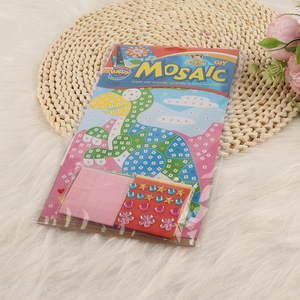 Good Quality DIY Mosaic Sticker Art Kit for Kids Toddlers