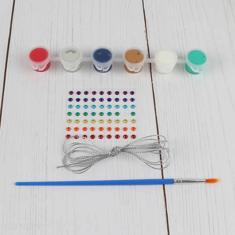 Wholesale Paint Your Own Wooden Christmas Ornaments for Kids