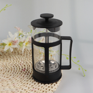 China product heat resistant glass French press coffee maker