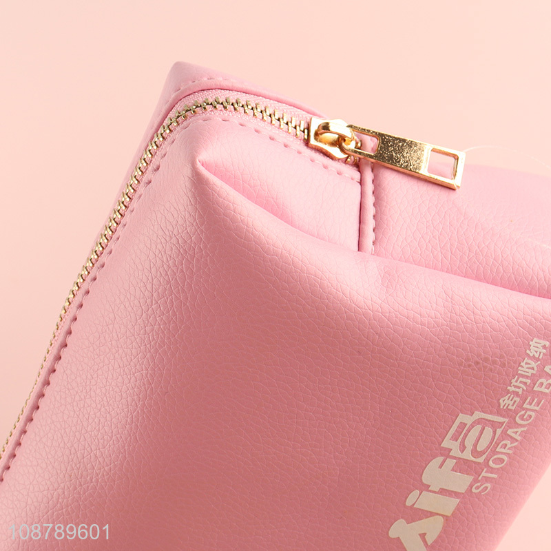 Online wholesale pink travel makeup bag cosmetic bag