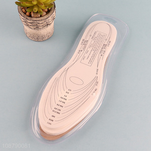 Yiwu market comfortable memory sponge <em>insoles</em>