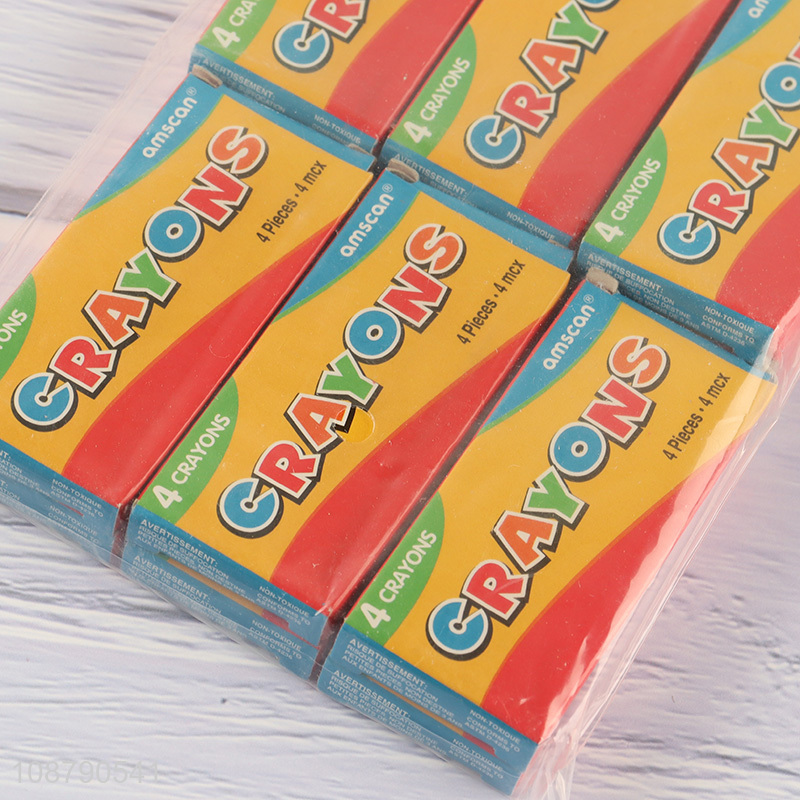 Good selling 12boxes painting crayon set