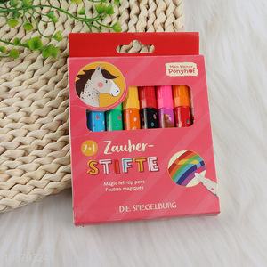 Wholesale 8pcs magic ink color change watercolor pens