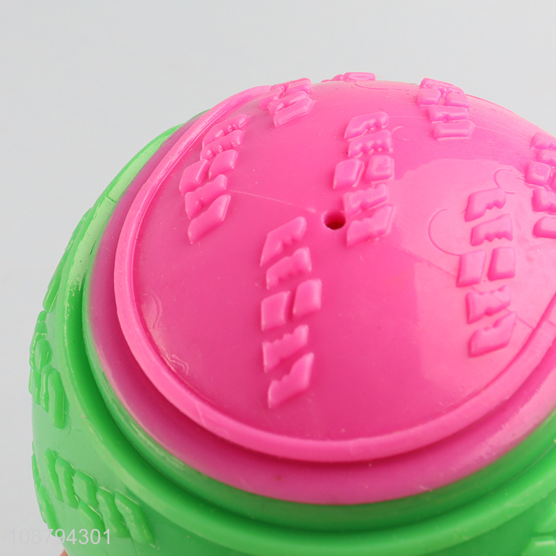 Hot selling round pets interactive toys ball