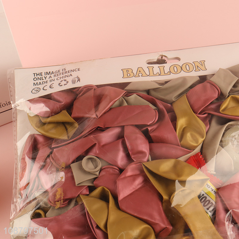 Good quality birthday party decoration latex combination balloons