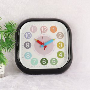 China imports battery operated simple silent analog wall clock