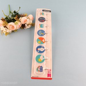 High quality 8pcs stick on wall hooks for hanging towel
