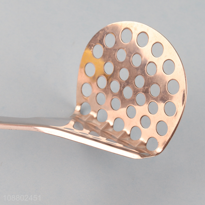 Hot selling stainless steel handheld potato press masher