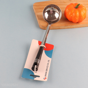New arrival stainless steel soup ladle with long handle