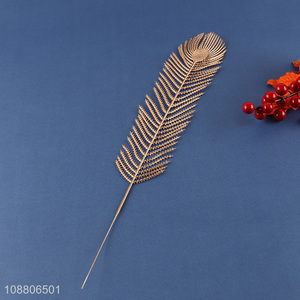 New product golden fake leaves plant for indoor outdoor decor