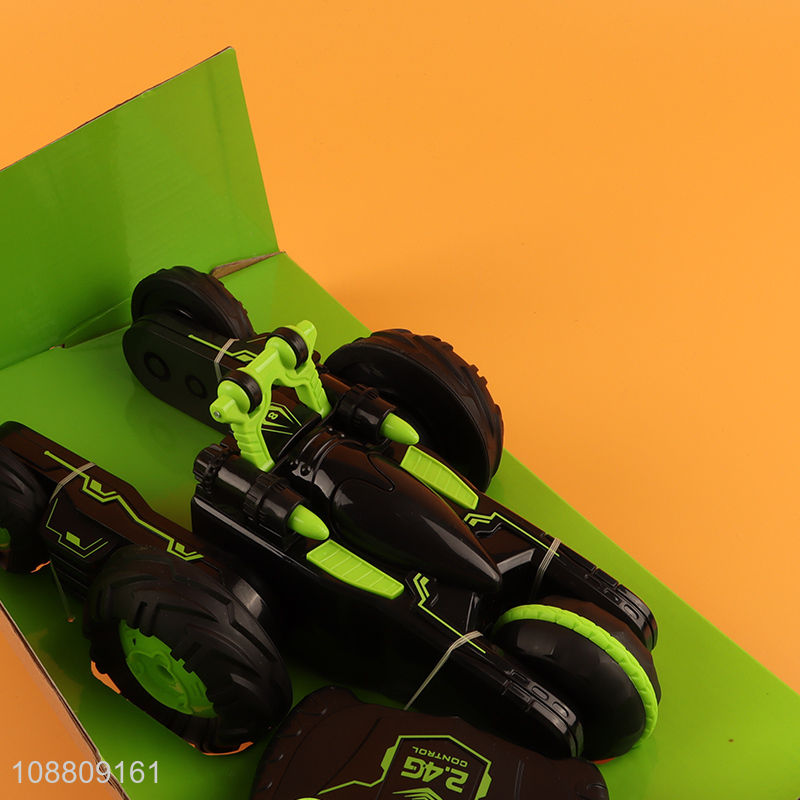 Top products double-sided RC stunt car remote control toy