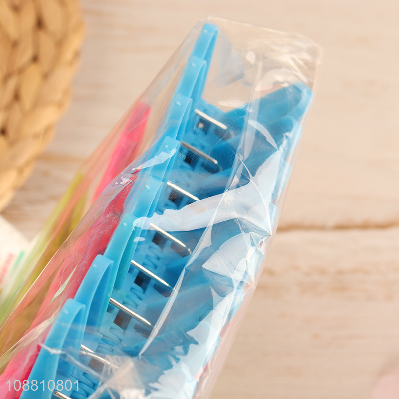 Hot selling 24pcs plastic laundry pegs clothes pins