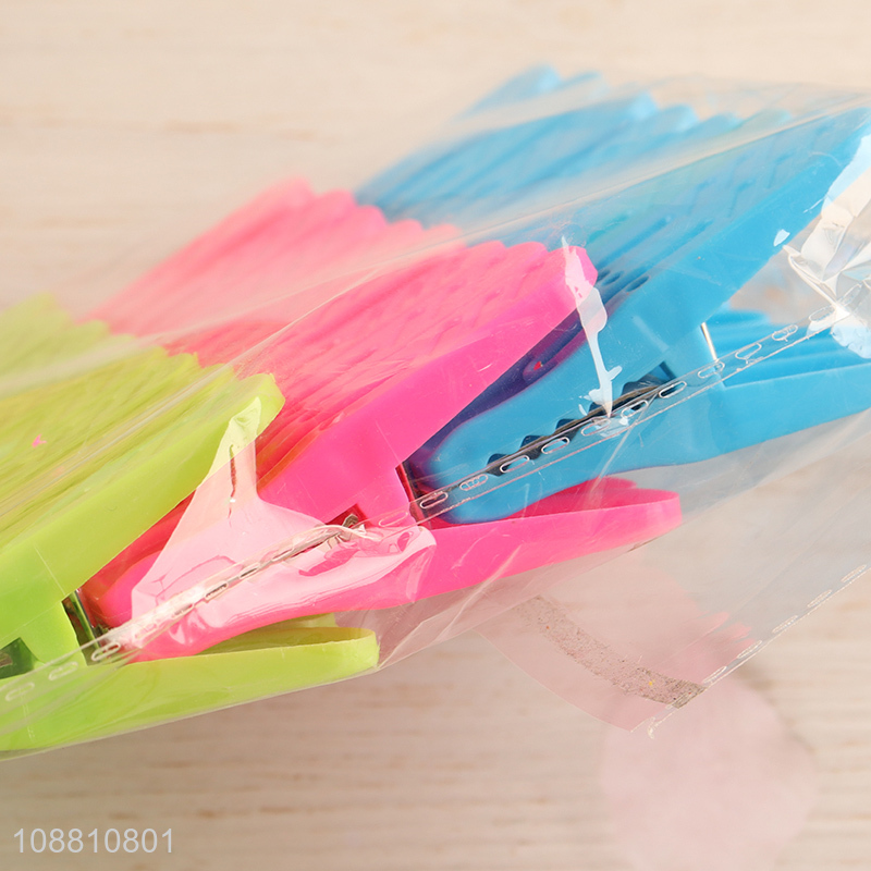 Hot selling 24pcs plastic laundry pegs clothes pins