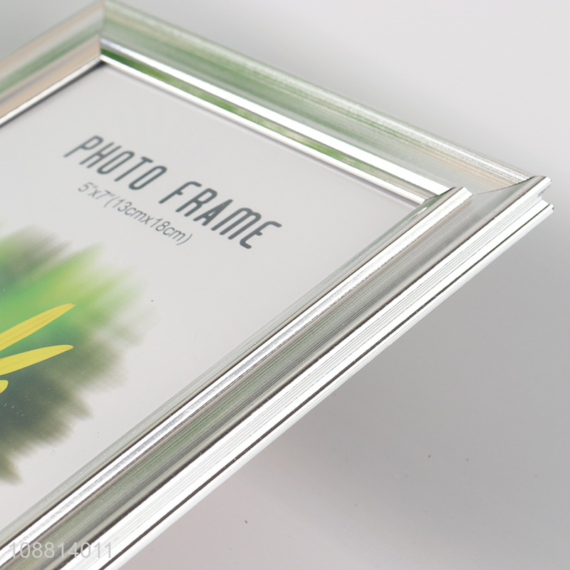 New Arrival 5*7Inch Standing Photo Frame for Tabletop Decor