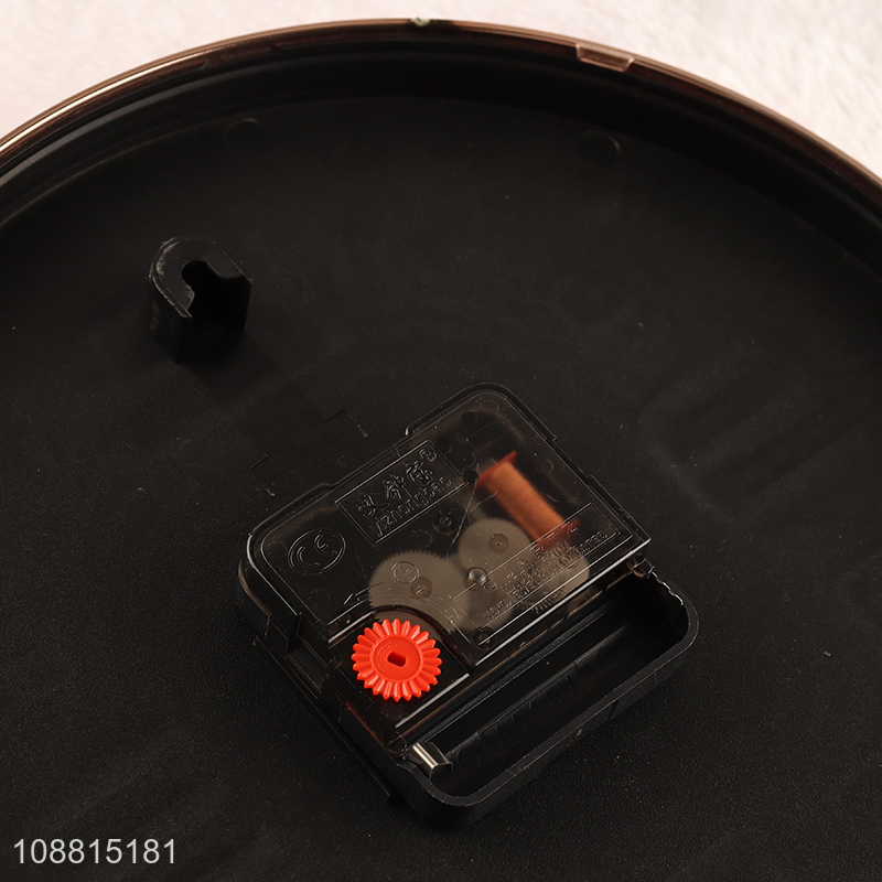 Hot selling silient non-ticking wall clock for bedroom