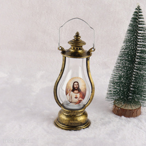 Wholesale battery operated vintage decorative led candle lantern