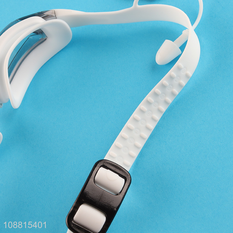 China imports anti-fog anti-uv swim goggles with earplugs
